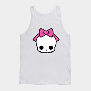 Cute Kawaii Skull Tank Top